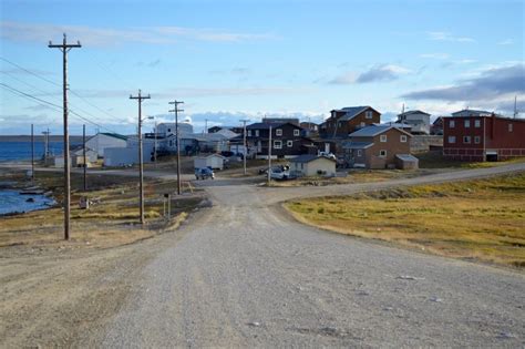 Cambridge Bay, Nunavut, the town of fur trader Stephen Angulalik ...