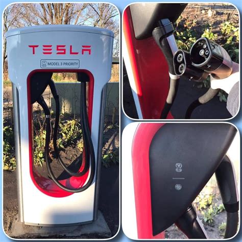 First look: Tesla Model 3 priority Supercharger retrofitted with CCS ...