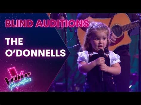 The O'Donnells Turn Lady Gaga Bluegrass | The Blind Auditions | The Voice Generations Australia ...