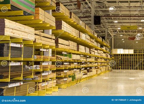 Warehouse of materials stock image. Image of goods, carpentry - 181708669