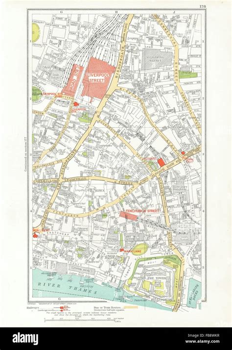 Bishopsgate map hi-res stock photography and images - Alamy