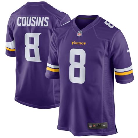 Kirk Cousins Minnesota Vikings Nike Youth Game Jersey - Purple - Walmart.com - Walmart.com