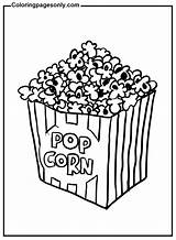National Popcorn Day Coloring Pages At Edith Drum Blog sketch template