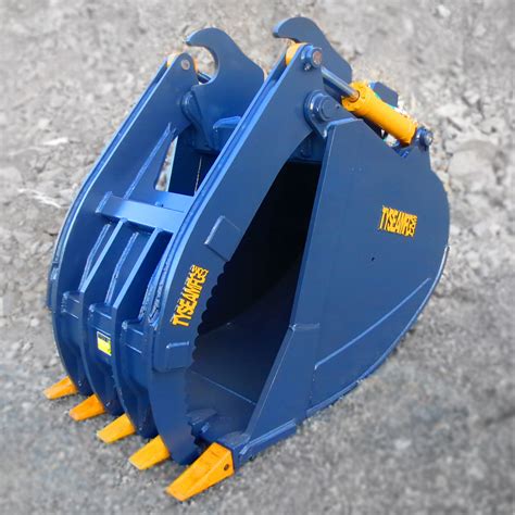 Excavator Grapple Buckets - Tysea Manufacturing Inc