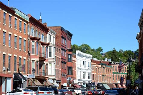 Downtown Galena Illinois editorial photography. Image of architecture - 35991207