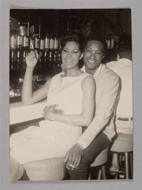 Photographic print of Sam Cooke and Betty Jo Spyropulos at Club Harlem | Smithsonian Institution