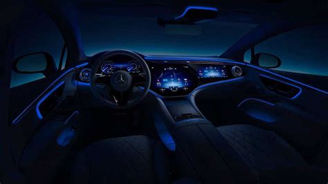 2022 Mercedes EQS Futuristic Interior Fully Revealed In Official Images