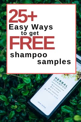 25+ Easy Ways to Get Free Shampoo Samples (100% Free)