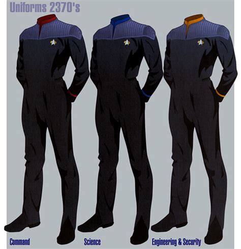 Ex Astris Scientia - Galleries - 24th Century Starfleet Uniforms