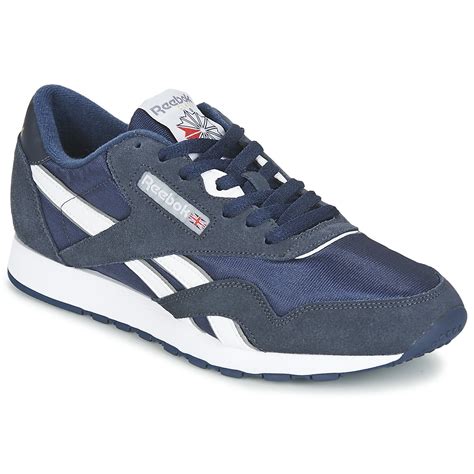 Low top trainers Reebok Classic CL NYLON Blue - Shoes Men 55,00