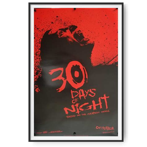 30 Days of Night (2007) Original US One Sheet Poster - Cinema Poster Gallery