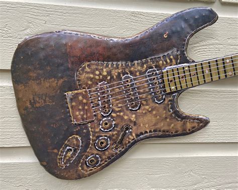 DESIGN YOUR OWN Fender Stratocaster Sculpture Salvaged - Etsy