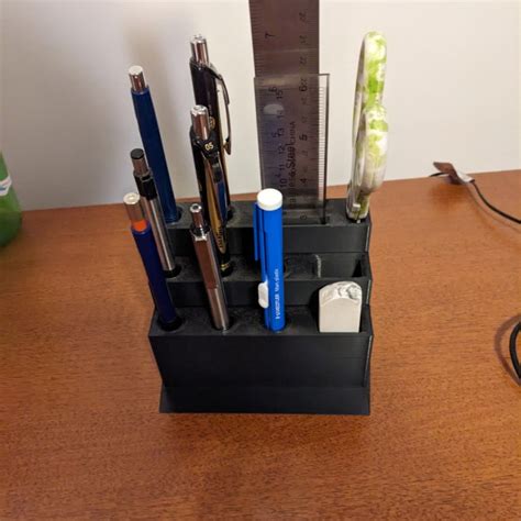 3D Printable Desk Organizer by Stuart