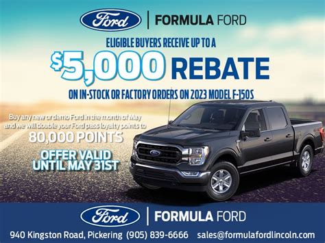 Vehicle Specials - Formula Ford