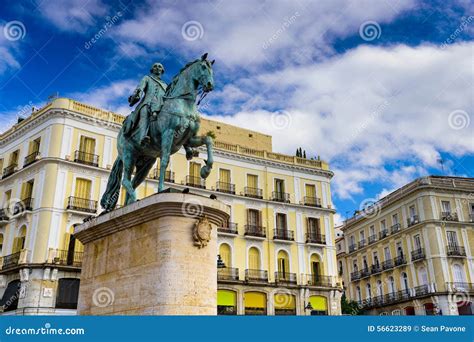 Puerta del Sol stock image. Image of scenic, europe, gateway - 56623289