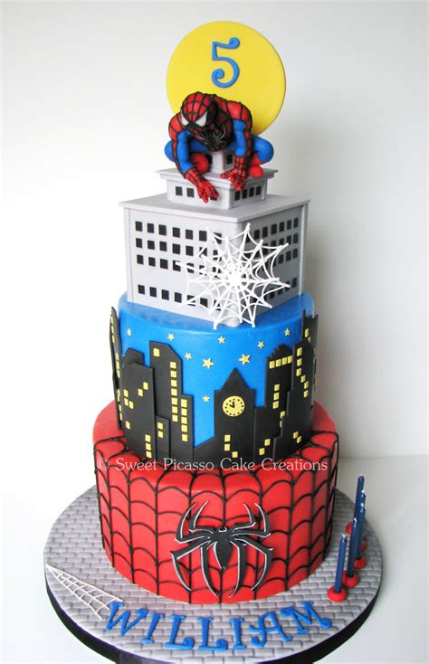 Spiderman Cake - CakeCentral.com