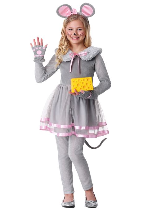 Cute Mouse Girl's Costume | Kid's Animal Costumes