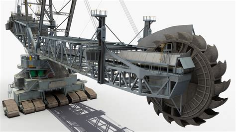 Bagger 293 Bucket Wheel Excavator 3D model - TurboSquid 1780510