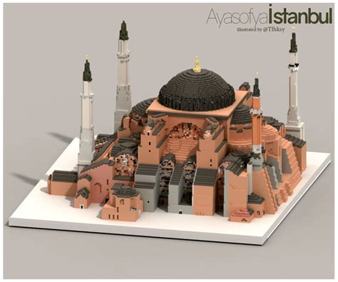 Hagia Sophia 3D model 3D printable | CGTrader