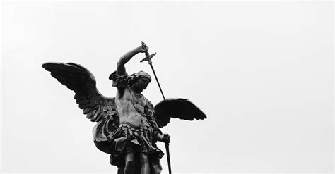 Free stock photo of angel, armor, black and white