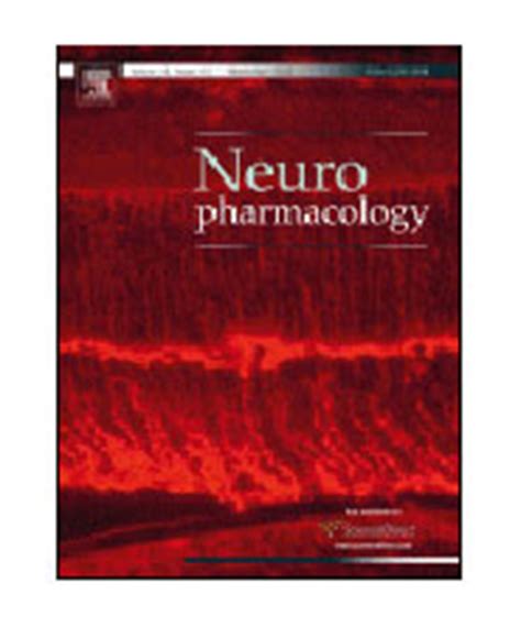 2013: Neuropharmacology journal | News and features | University of Bristol