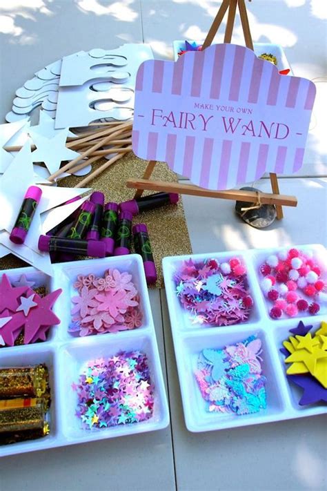 12x DIY ideeën voor een prinsessen kinderfeestje | Garden party birthday, Fairy birthday party ...