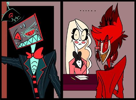 Alastor V.S. Vox (meme comic) | Hazbin Hotel (official) Amino