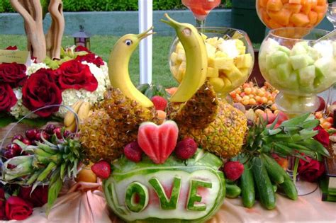 Fruit Displays For Weddings