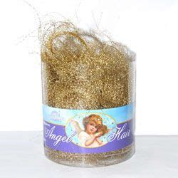 Gold Angel Hair Tinsel Strands | tinsel | Hair tinsel, Angel hair, Hair