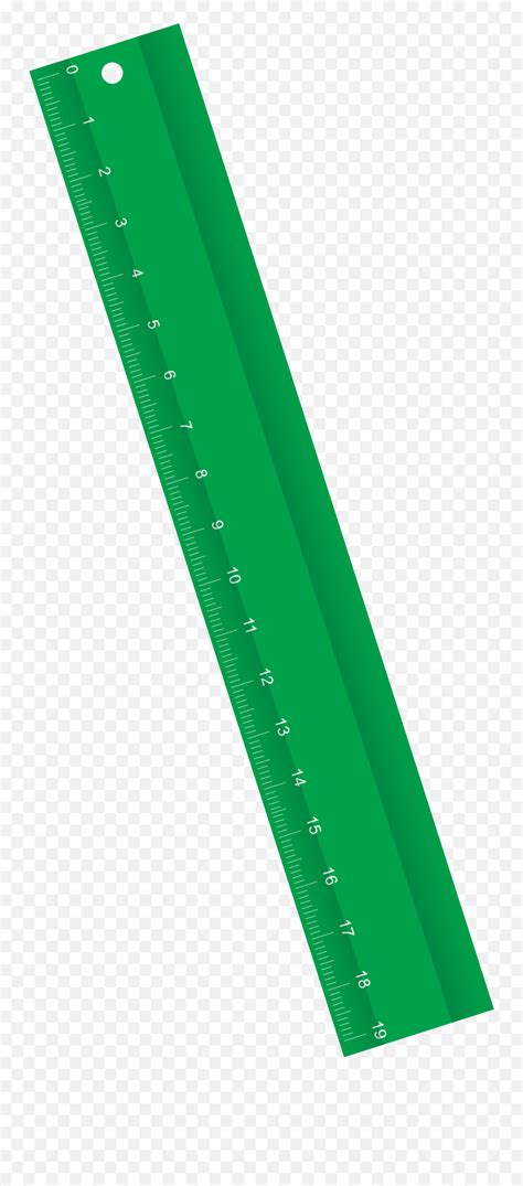 Green Ruler Transparent Background - Green Ruler Clipart Png,Ruler Transparent Background - free ...