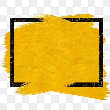 Yellow Border PNG Transparent Images Free Download | Vector Files | Pngtree