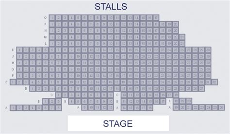 Vaudeville Theatre Seating Plan