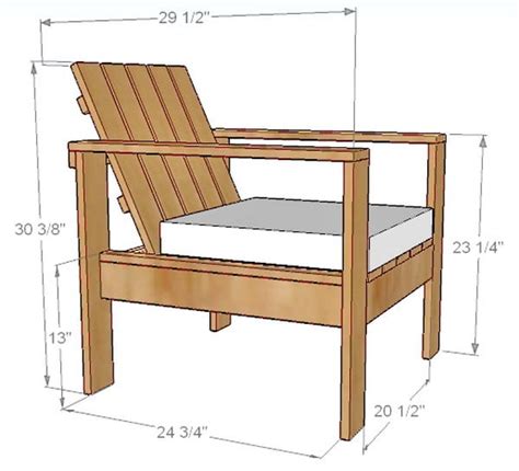 How To Build A Simple DIY Outdoor Patio Lounge Chair