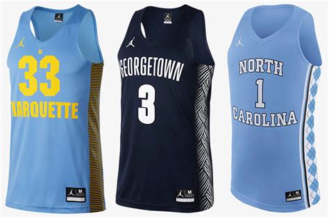 Jordan College Replica Basketball Jerseys | SportFits.com