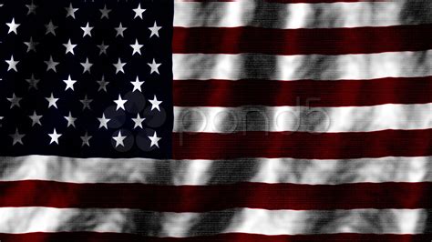 Animated American Flag Background