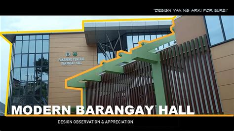 Arki Feels - WOW! Kakaibang Barangay Hall! - YouTube