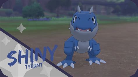 Shiny Tyrunt (Fêmea e Square) - 19 ovos no Pokémon Sword e Shield - YouTube