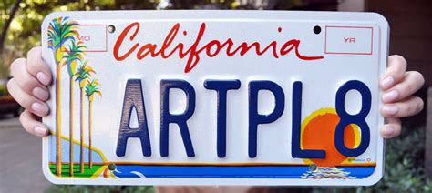 This Iconic California License Plate Has A Very Creative History: LAist