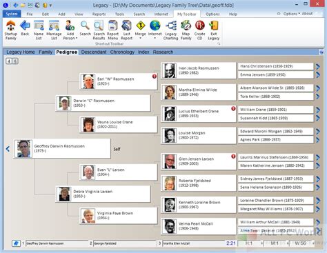 family tree chart software free download Family tree builder 3 released with new research ...