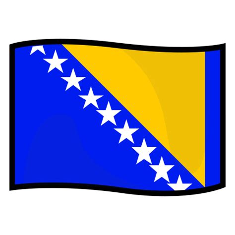 Flag Of Bosnia And Herzegovina | ID#: 13190 | Emoji.co.uk