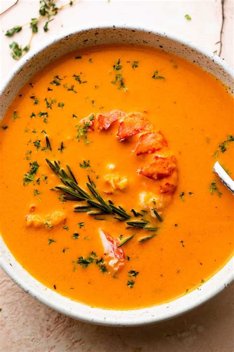 Lobster Bisque Soup Recipe