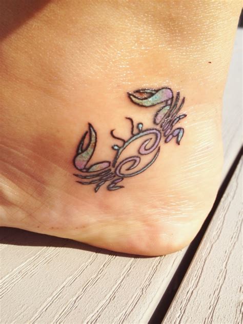 27 Cancer Zodiac Tattoo Designs With Actual Meaning