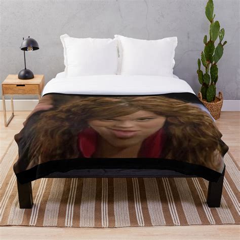 "Debby Ryan Smirk- Radio Rebel" Throw Blanket for Sale by nochillaly | Redbubble