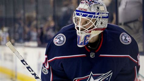 Columbus Blue Jackets Goalie / Blue Jackets goalie dies after fireworks ...