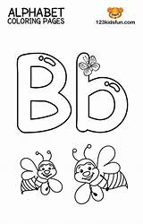 Free Alphabet Coloring Pages For Kids sketch template