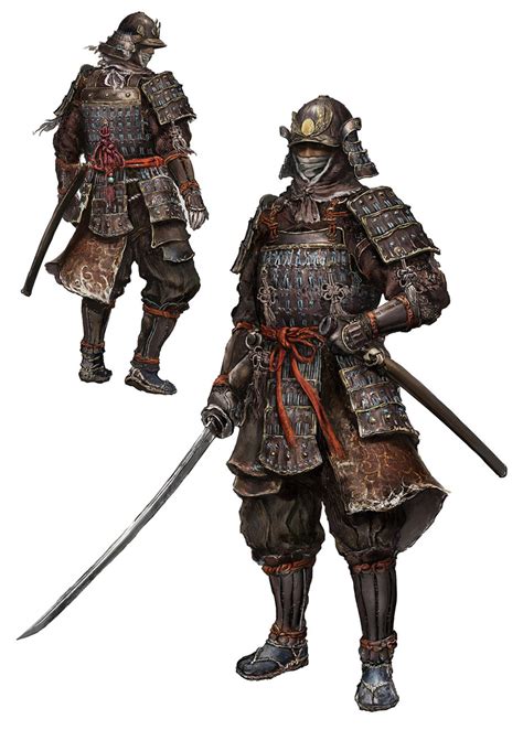 Samurai Class Concept Art - Elden Ring Art Gallery