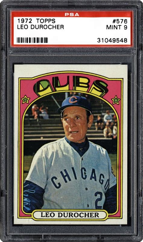 1972 Topps Leo Durocher | PSA CardFacts®