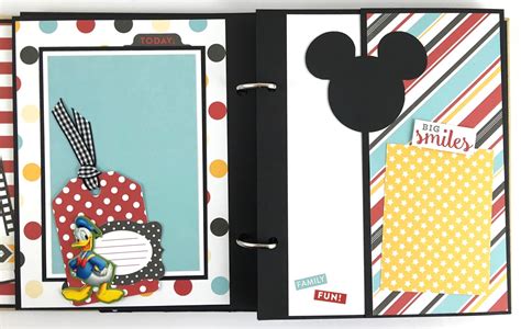 Artsy Albums Scrapbook Album and Page Layout Kits by Traci Penrod: Mouse Memories, Disney Themed ...