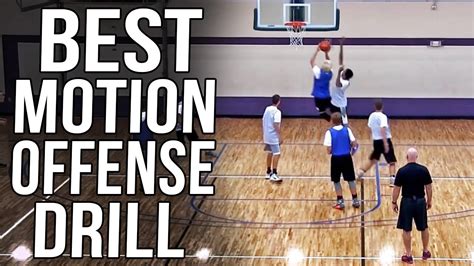 One of the Best Motion Offense Drills: Designated Shooter - YouTube