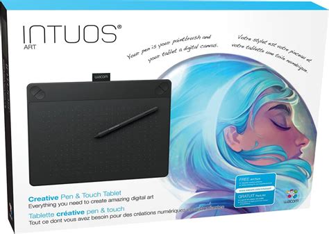 Best Buy: Wacom Intuos Art Creative Medium Pen and Touch Tablet Black CTH690AK